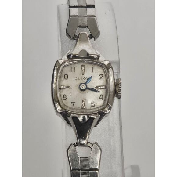 Bulova Accessories - Vintage Ladies 1958 Bulova Watch 10KT Rolled Gold Plated Manual Wind Runs Good